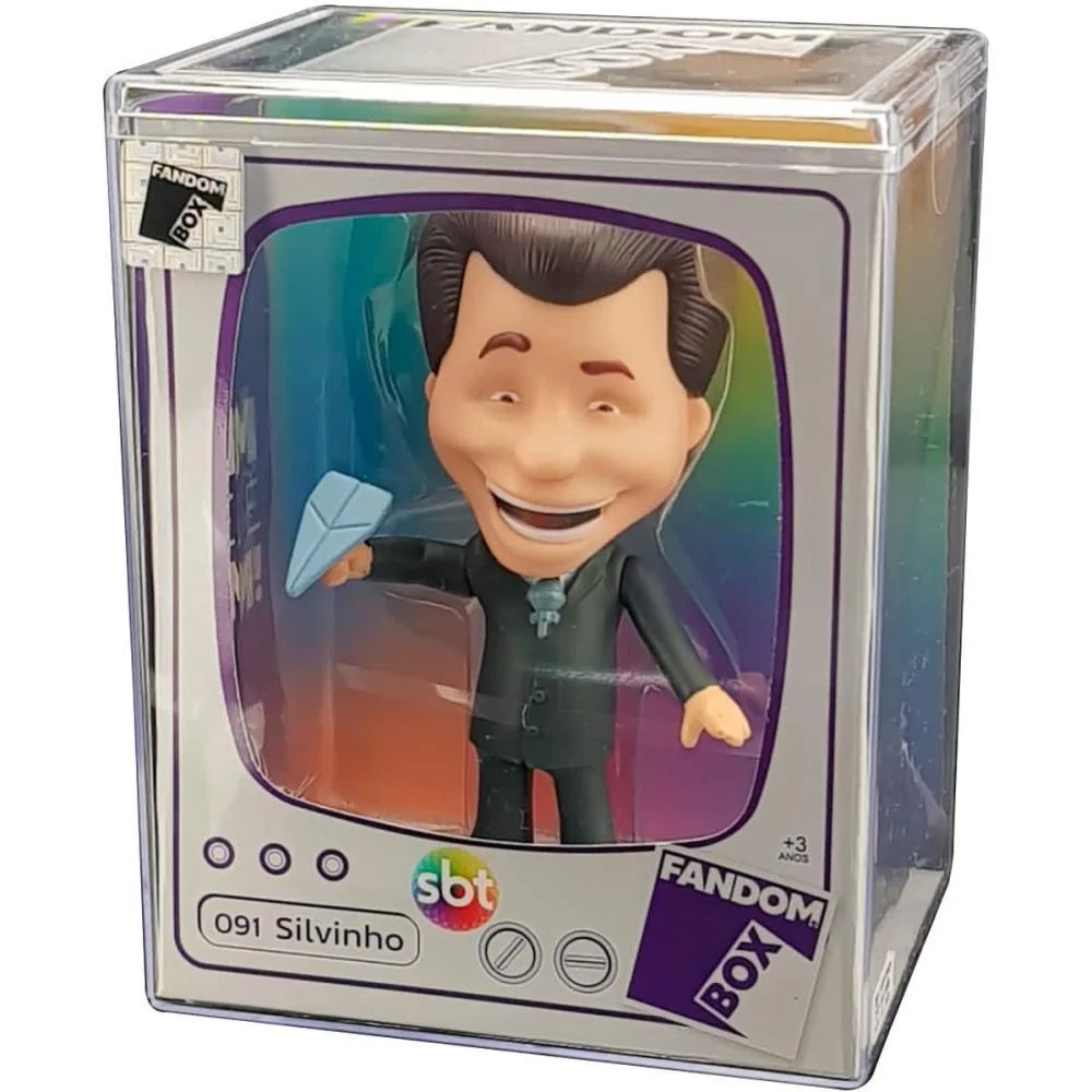 Boneco E Personagem Fandombox Silvinho 12Cm Lider (Unidade) - imagem 3