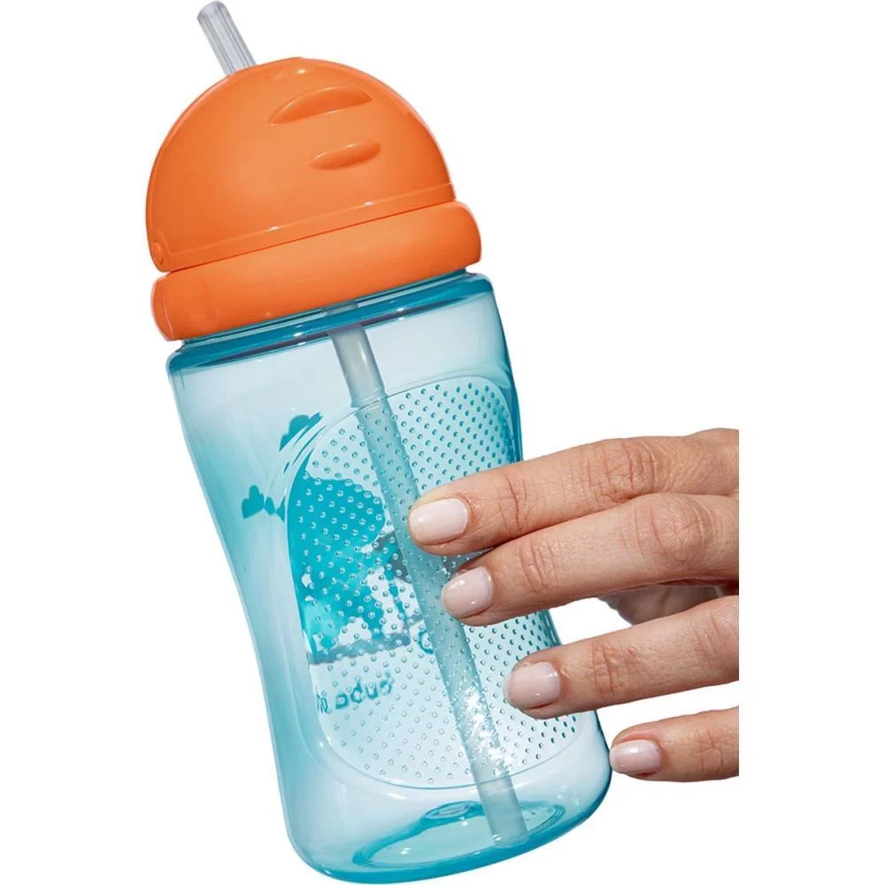 Garrafa Plastica Dino Patinete Azul 400Ml. Retr Buba (Unidade) - imagem 4