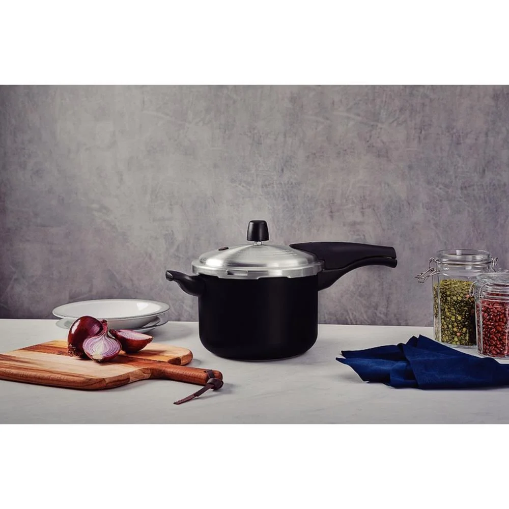 Panela Pressão Antiaderente 4,5L Pret Tramontina (Unidade) - imagem 4