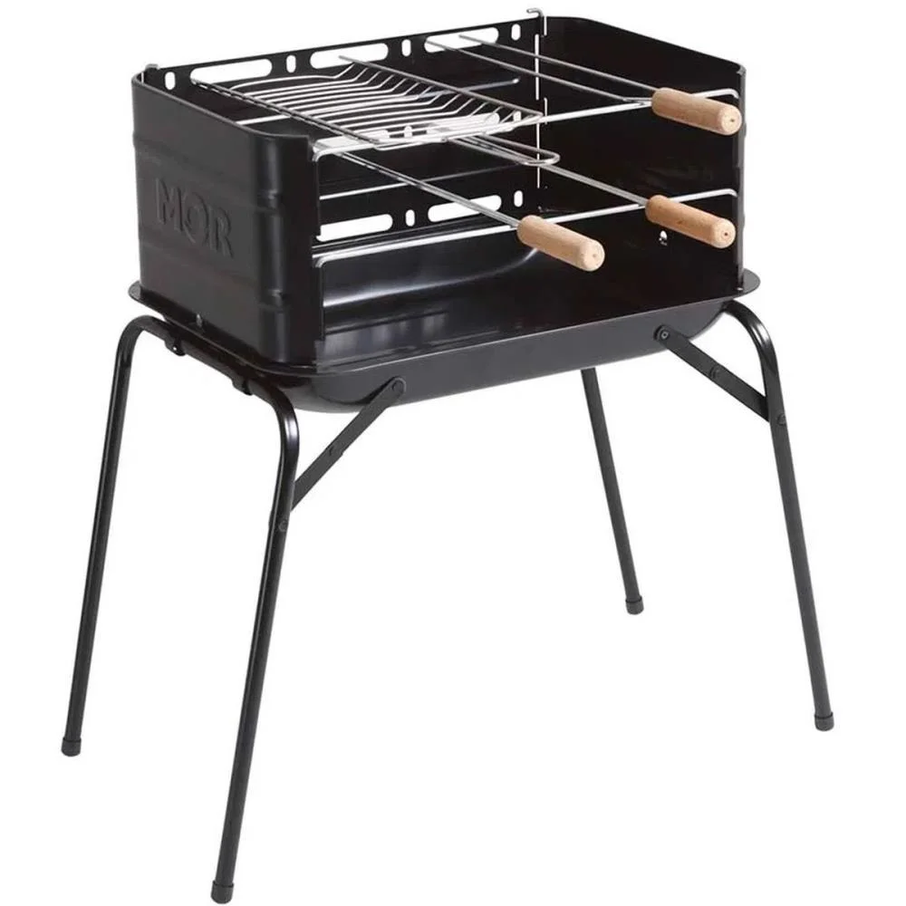 Churrasqueira Montana Aco 35Cmx64Cmx54Cm Pto Mor (Unidade) - imagem 2
