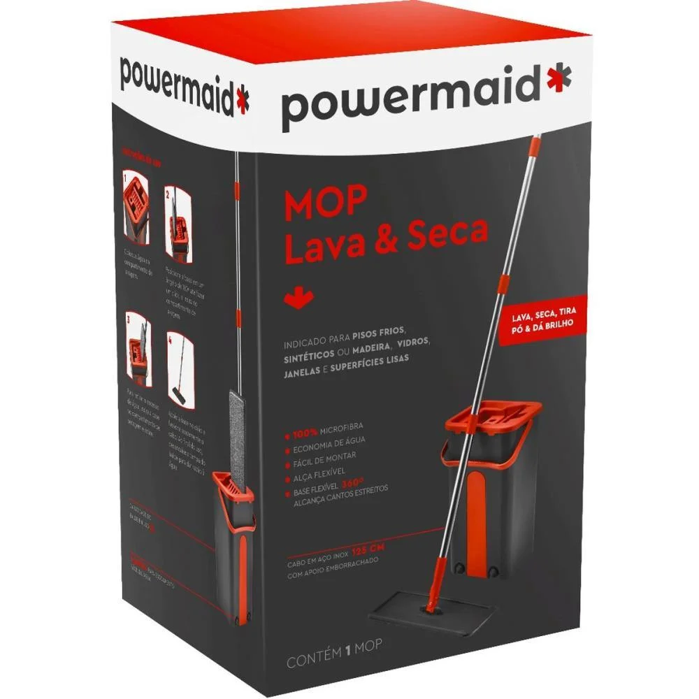 Mop Lava E Seca Powermaid (Unidade) - imagem 4