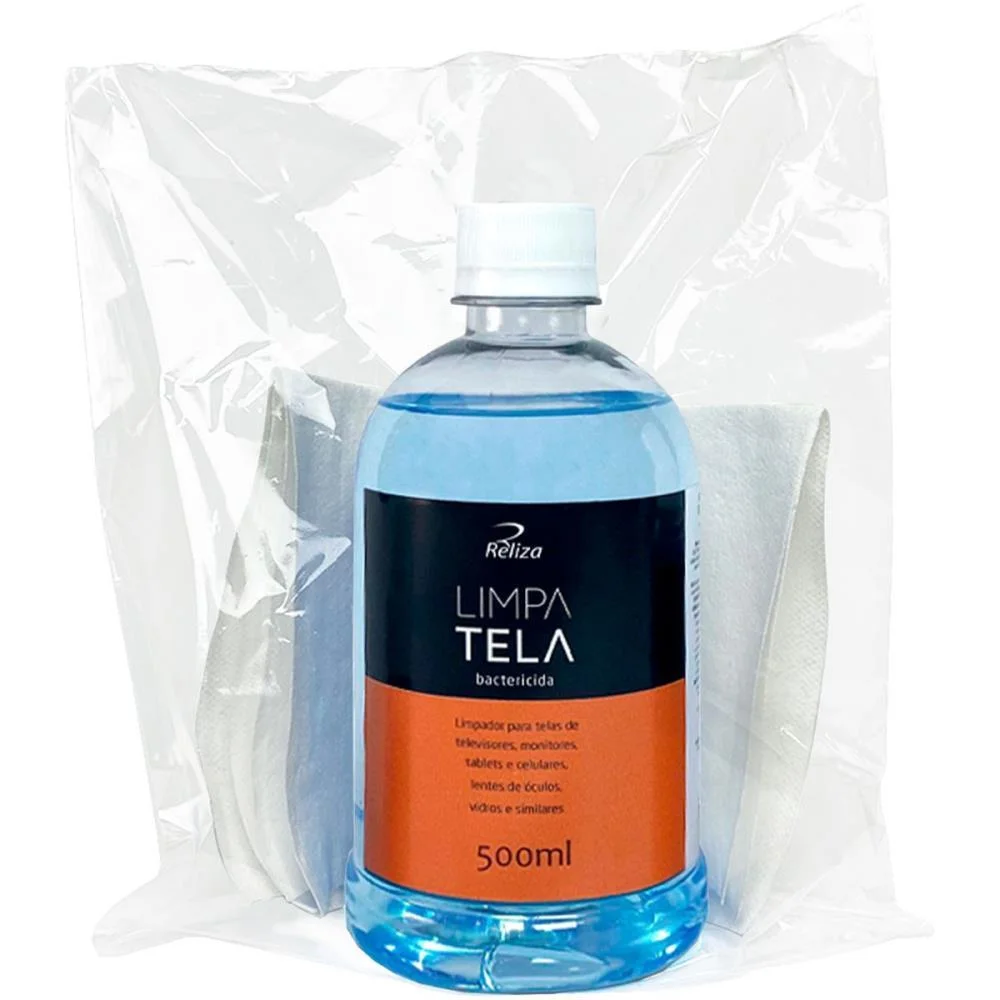 Produto Para Limpeza Limpa Tela Bactericida 500Ml Reliza (Unidade) - imagem 4