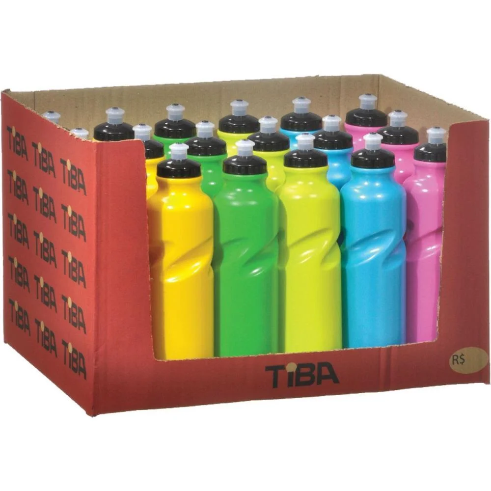 Garrafa Plastica Color Mais 750Ml (S) Tiba C/ 24 Unidades - imagem 10