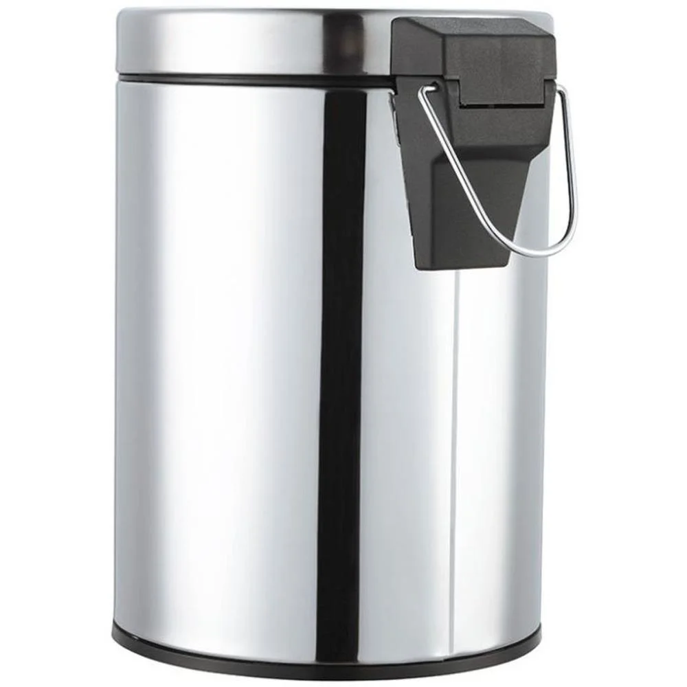 Lixeira Inox C/Pedal 12Lts. Powermaid (Unidade) - imagem 5