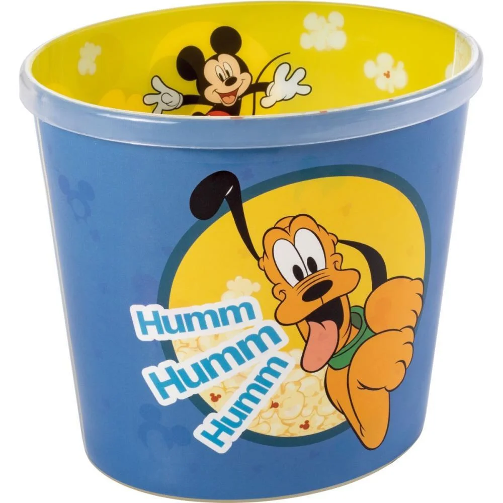 Balde Para Pipoca Mickey Super Decorado 2,1L Plasutil (Unidade) - imagem 4