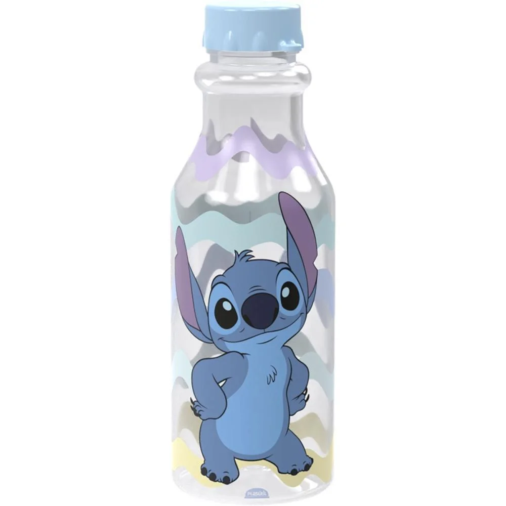 Garrafa Plastica Stitch Retro 500Ml Plasutil (Unidade) - imagem 3