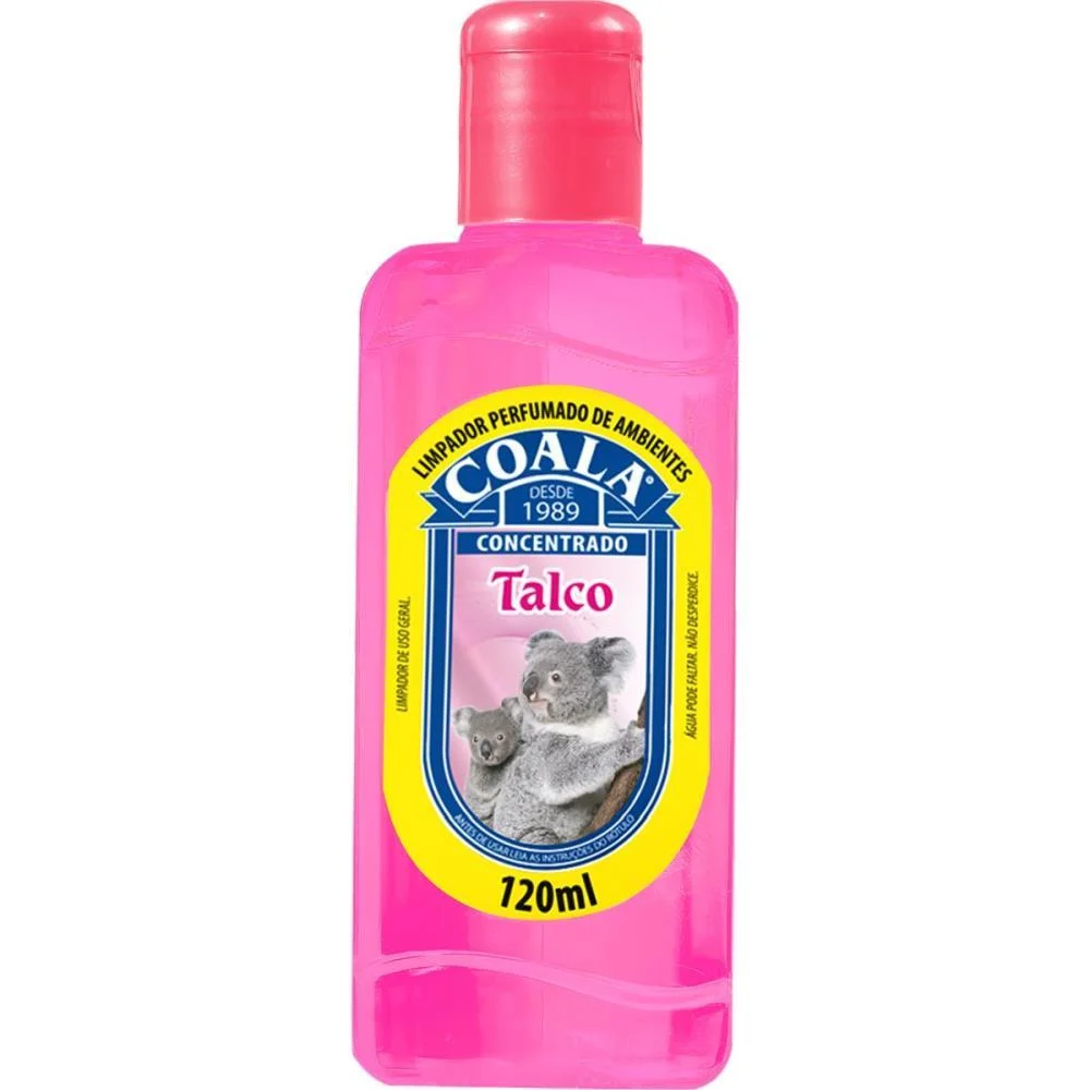 Limpador Perfumado Coala Talco 120Ml Coala (Pct.c/03) - imagem 3