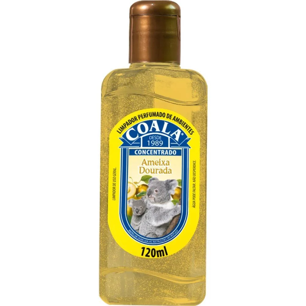 Limpador Perfumado Coala Ameixa Dourada 120Ml Coala (Pct.c/03) - imagem 3
