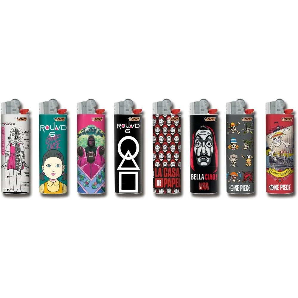 Isqueiro Descartavel Bic Maxi Netflix Cartela C/12 Bic (Cartela) - imagem 2