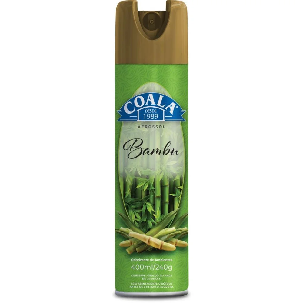Odorizador De Ambiente Coala Bambu 400Ml/240Gr Coala (Unidade) - imagem 2