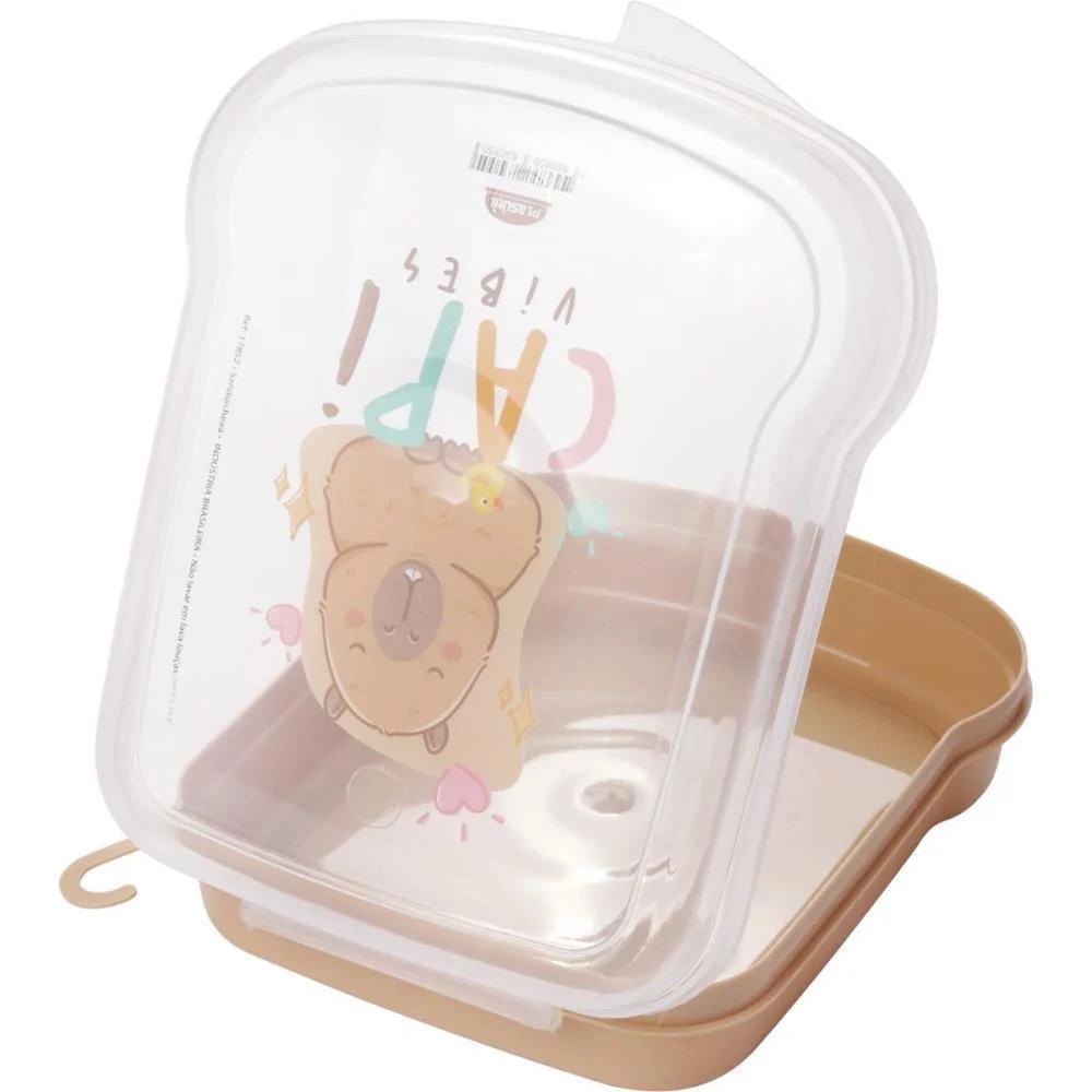 Sanduicheira Capivara Decorada Plasutil (Unidade) - imagem 4