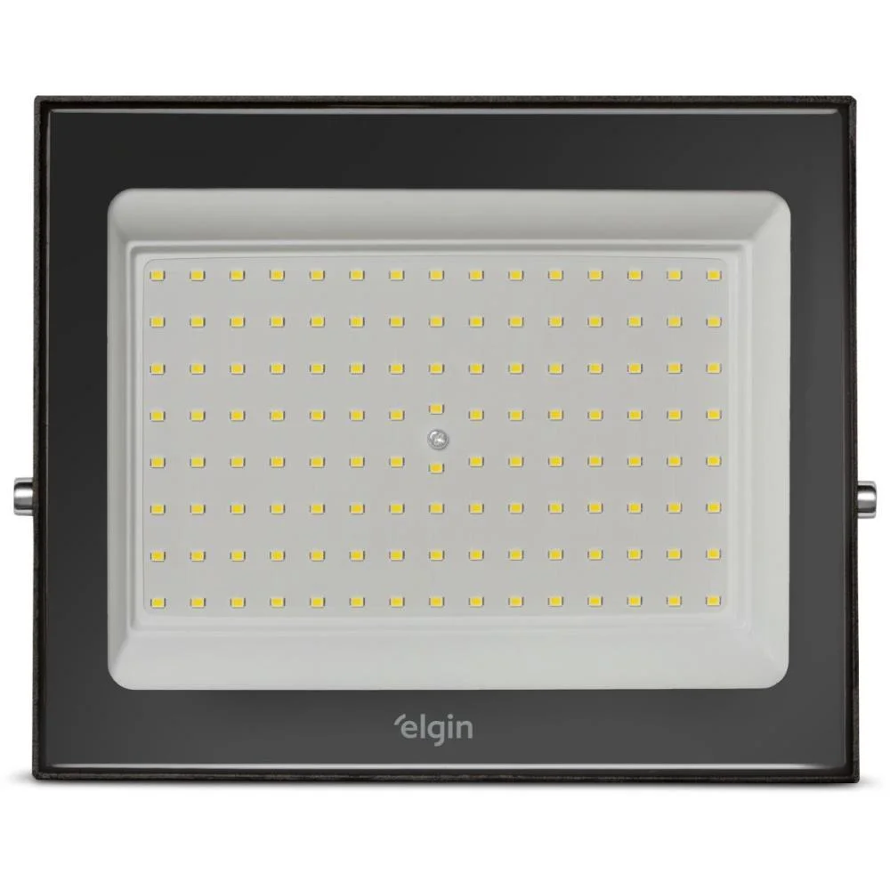 Refletor De Led Projetor Led 150W 6500K Preto Elgin - imagem 2