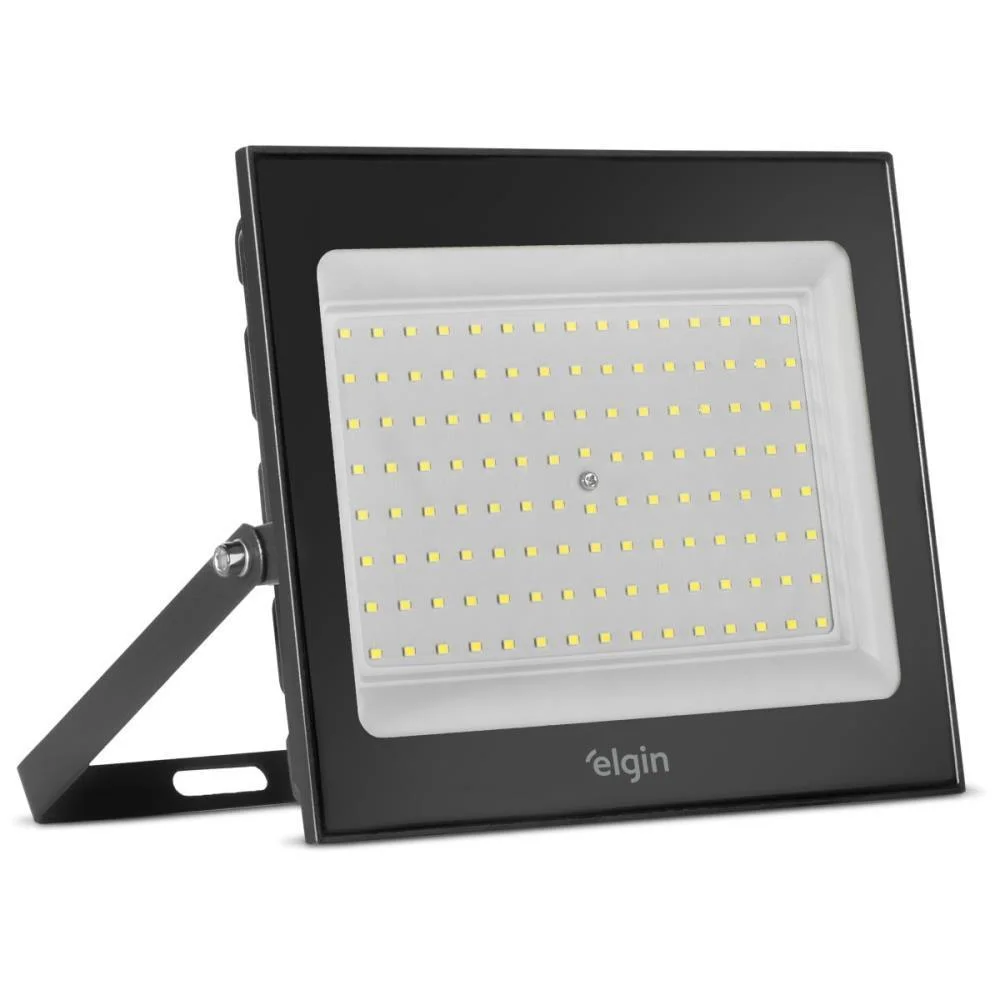 Refletor De Led Projetor Led 150W 6500K Preto Elgin - imagem 4