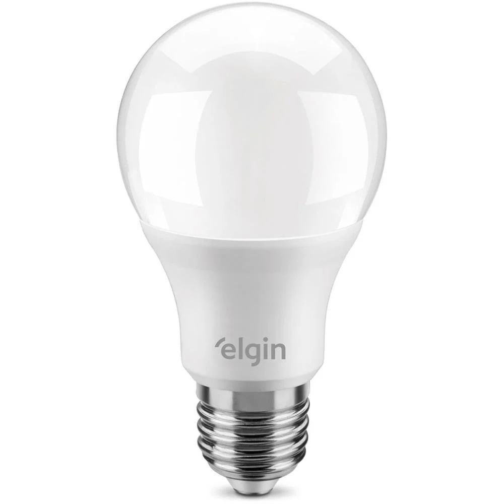 Lampada Led Bulbo 12W Bivolt 3000K Elgin (Unidade) - imagem 2