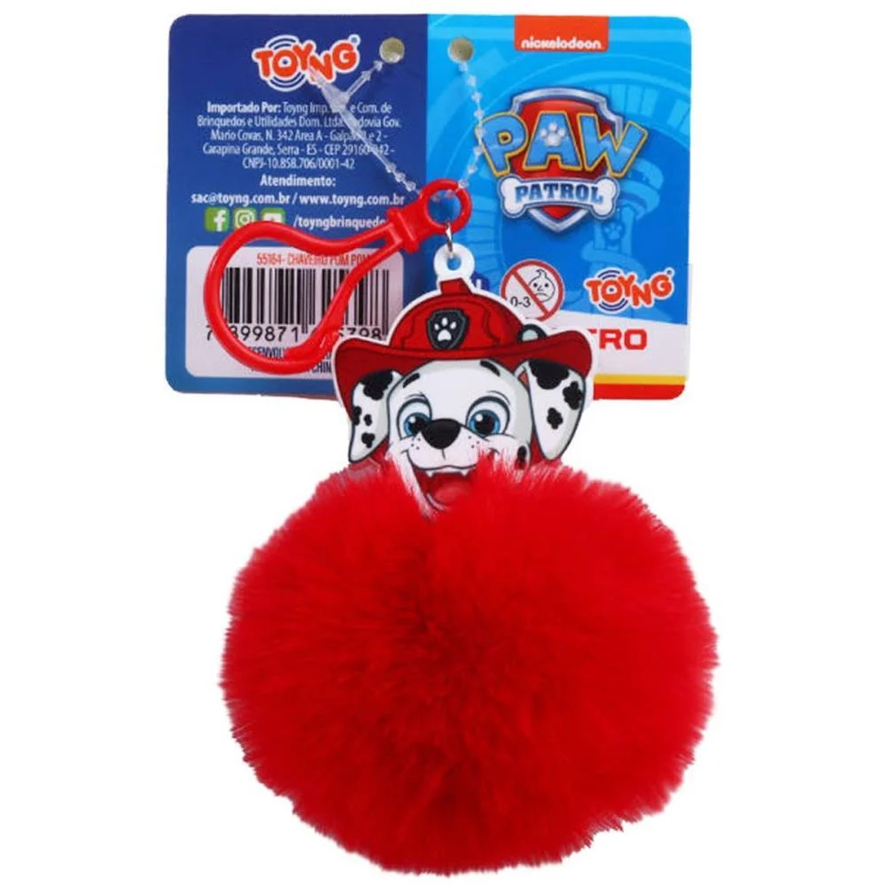 Chaveiro Patrulha Canina Pompom (S) Toyng C/ 24 Unidades - imagem 4