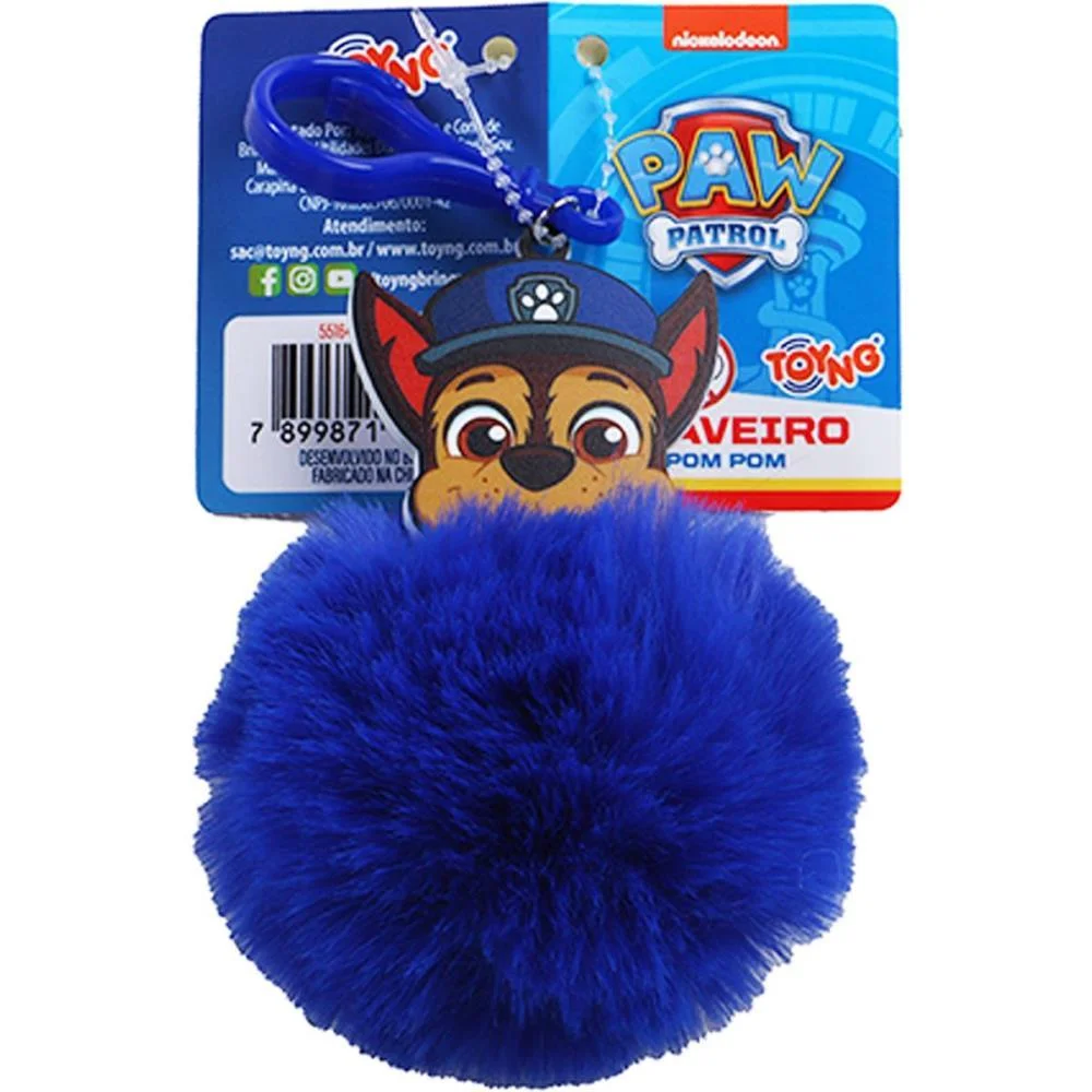 Chaveiro Patrulha Canina Pompom (S) Toyng C/ 24 Unidades - imagem 6
