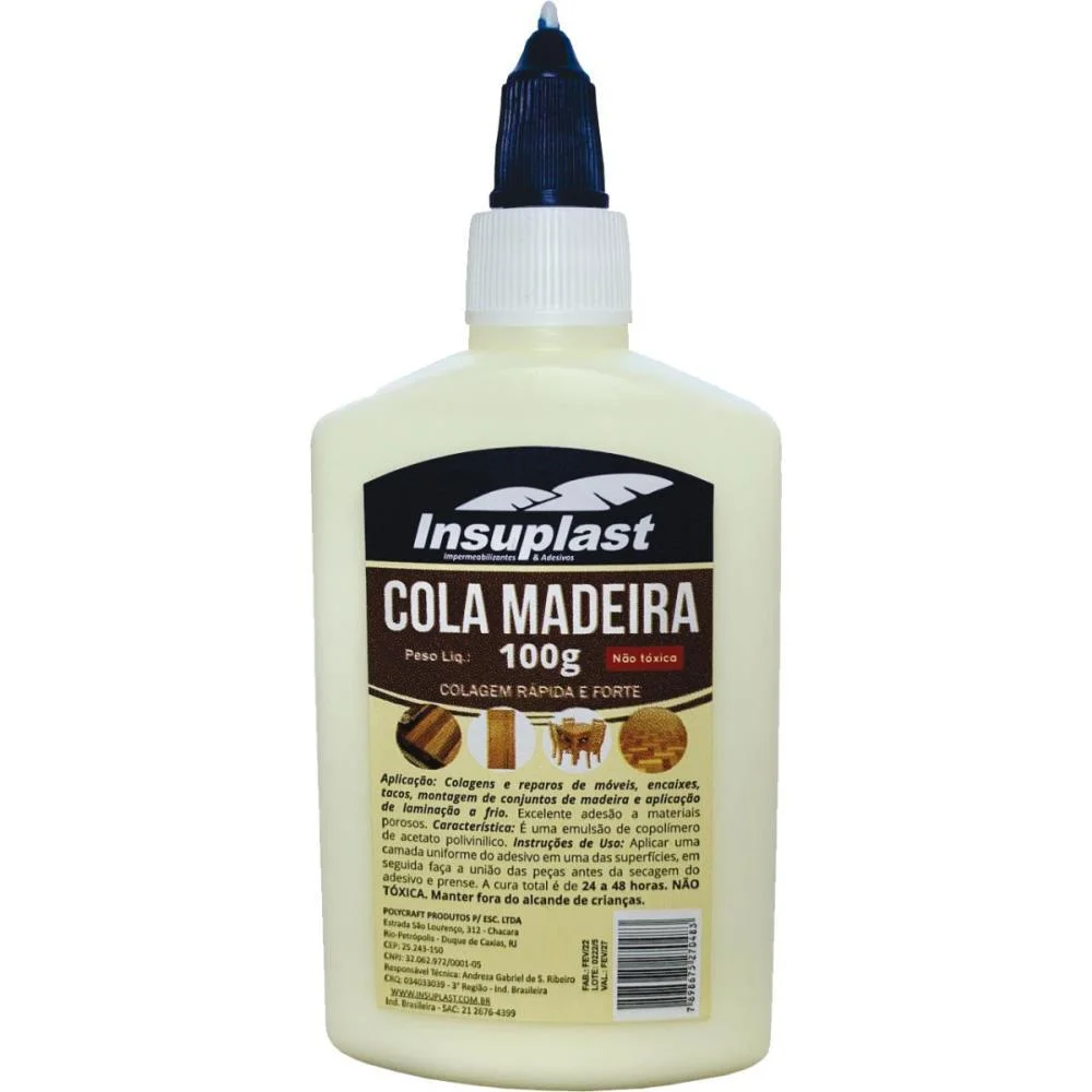 Cola Para Madeira Amarela 100G. Iris (Pct.c/06) - imagem 2