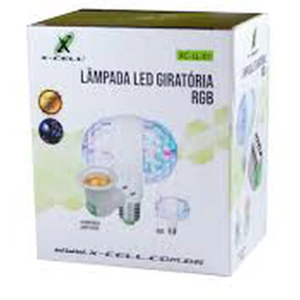 Lampada Led 6W Controle Remoto E Som Flex (Unidade) - imagem 3