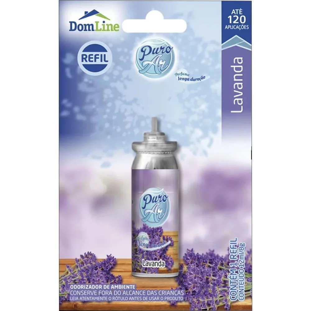 Odorizador De Ambiente Puro Ar Refil 12Ml.lavanda Baston (Blister) - imagem 3