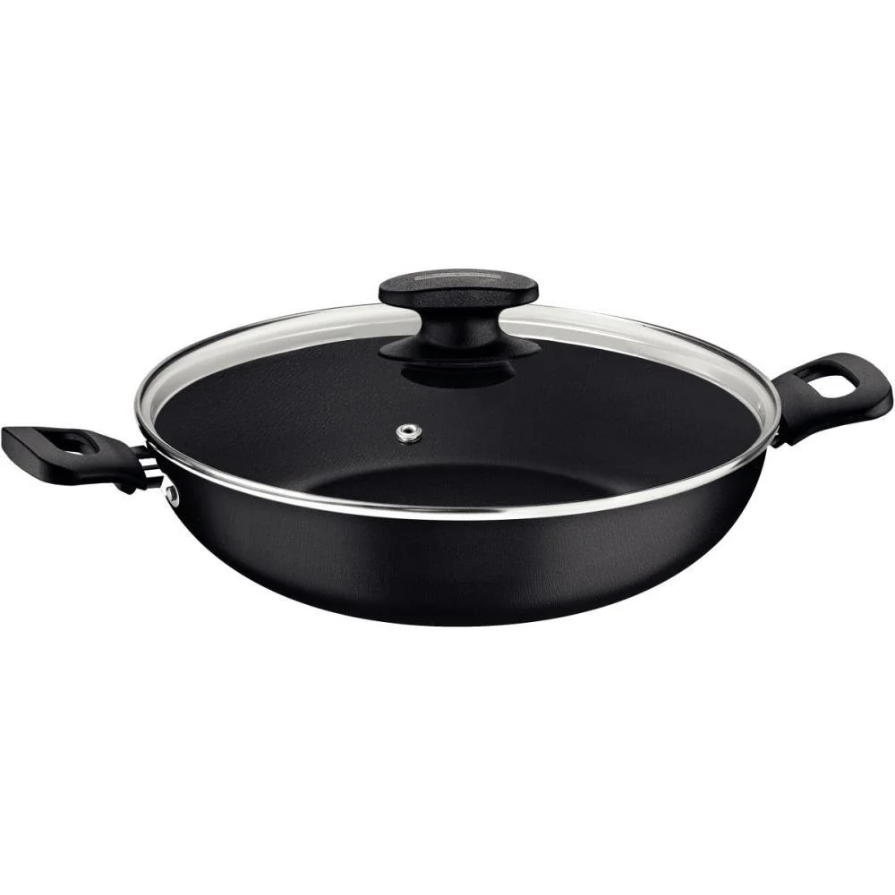 Panela Wok Loreto 28Cm C/Tampa Vidro Tramontina (Unidade) - imagem 2