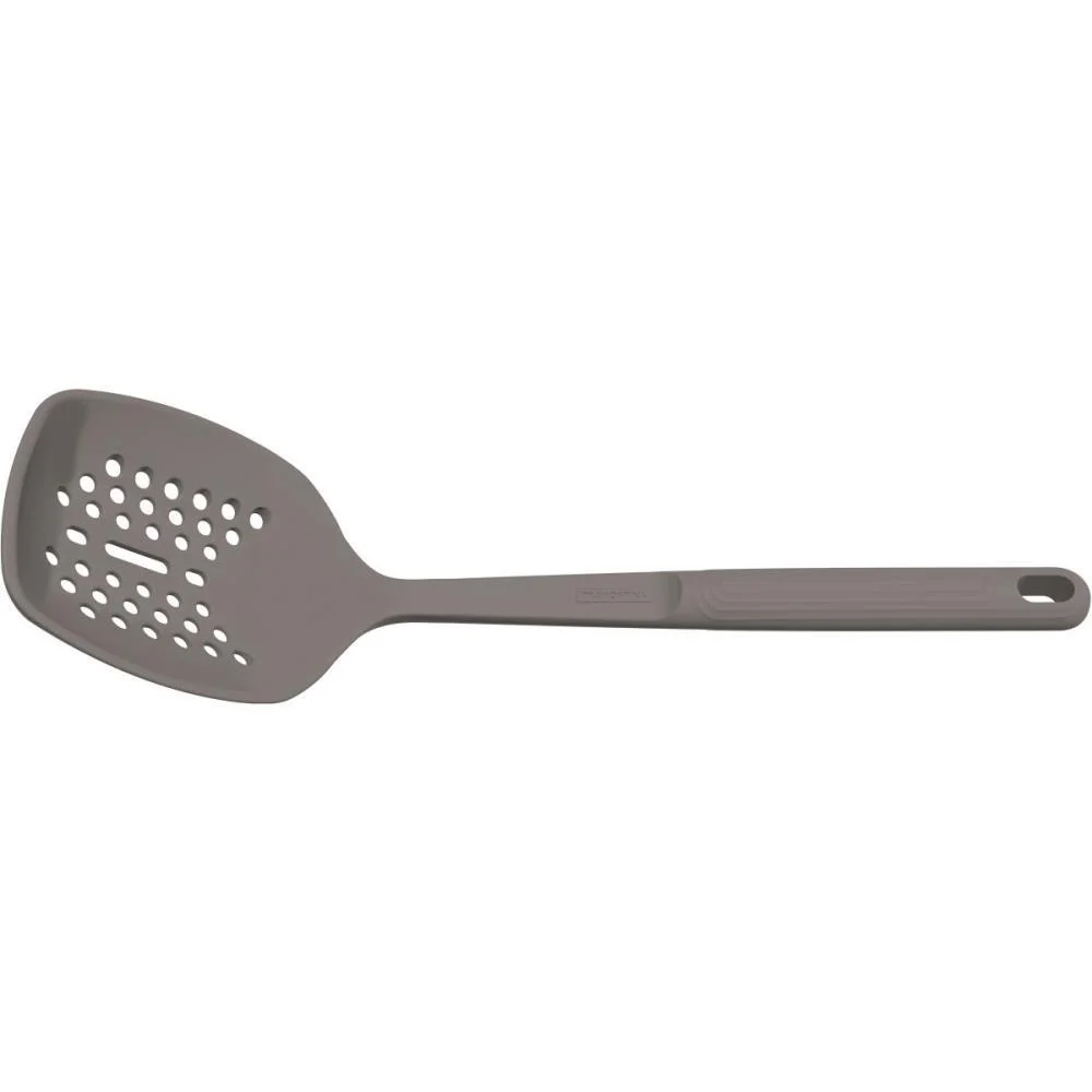 Talher Escumadeira Silicone Cinza Tramontina (Unidade) - imagem 3