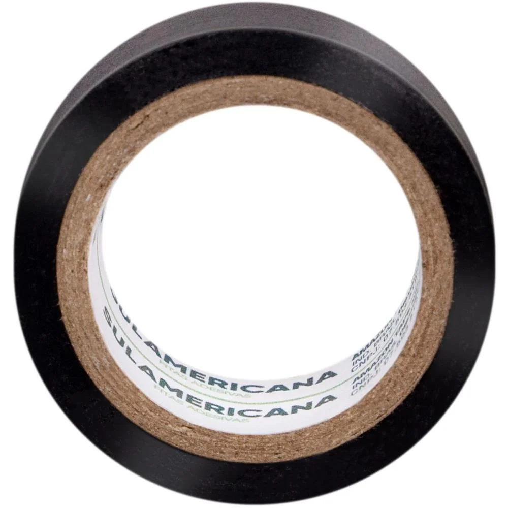 Fita Isolante 18Mmx5M. Anti Chama Sulamericana (Pct.c/10) - imagem 4