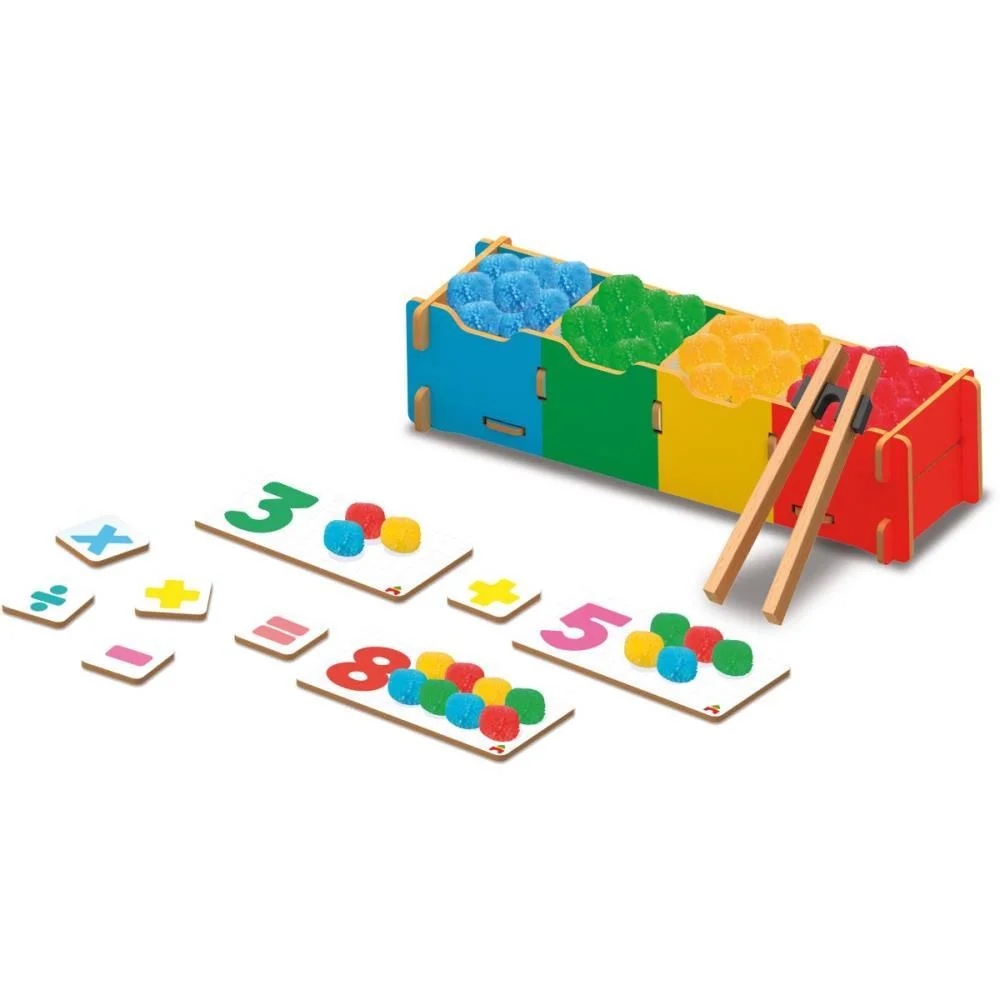 Brinquedo Pedagogico Separaçao Cores E Contando Xalingo (Unidade) - imagem 4