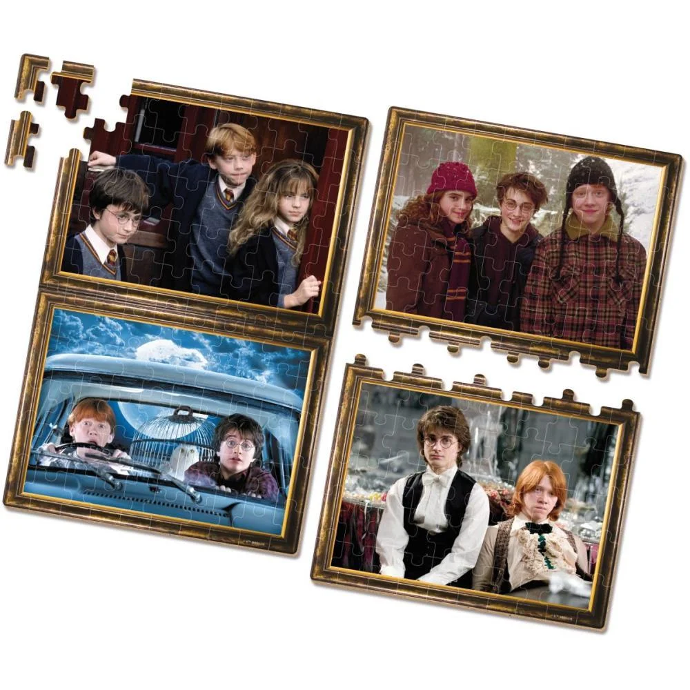 Quebra-Cabeca Madeira Harry Potter 4X100P=400P Xalingo (Unidade) - imagem 4