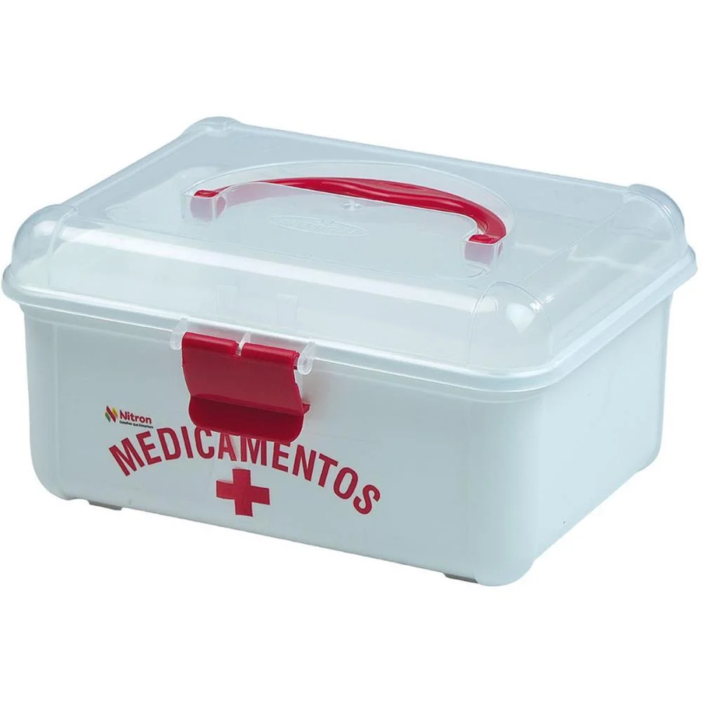 Organizador Caixa Medicamento 1,4L Br Nitron - imagem 2
