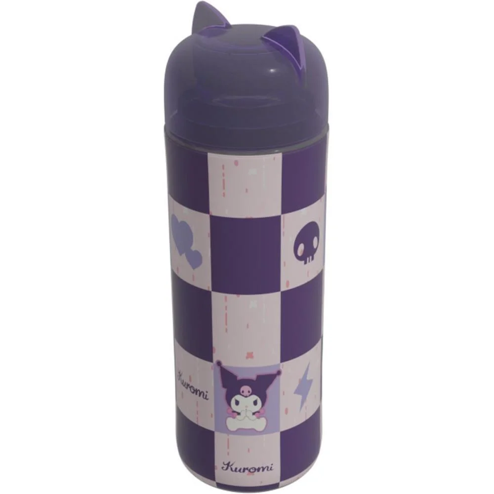 Garrafa Plastica Kuromi Ludica 500Ml Plasutil (Unidade) - imagem 3