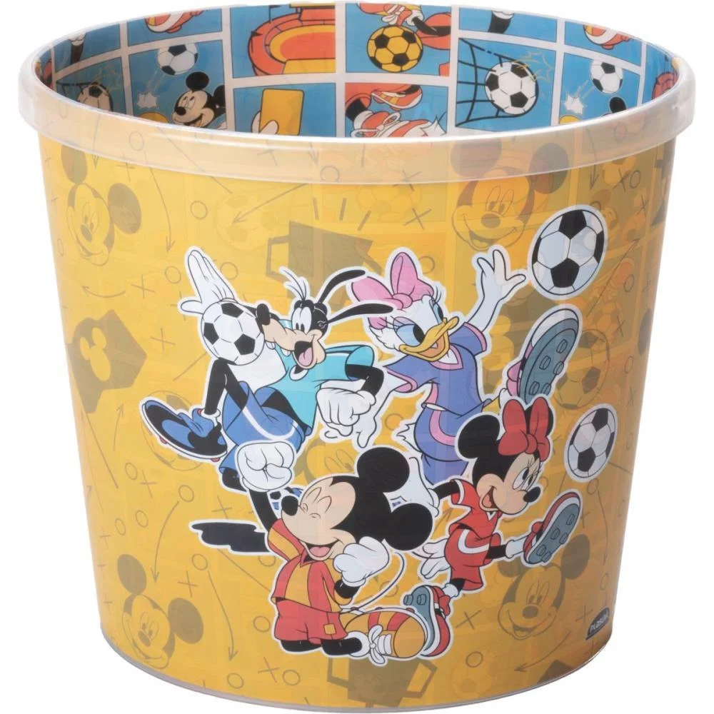 Balde Para Pipoca Disney Futebol 2,1L Plasutil (Unidade) - imagem 2