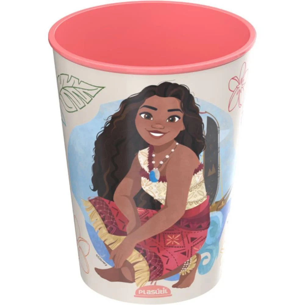 Copo Decorado Moana 320Ml Plasutil (Unidade) - imagem 2