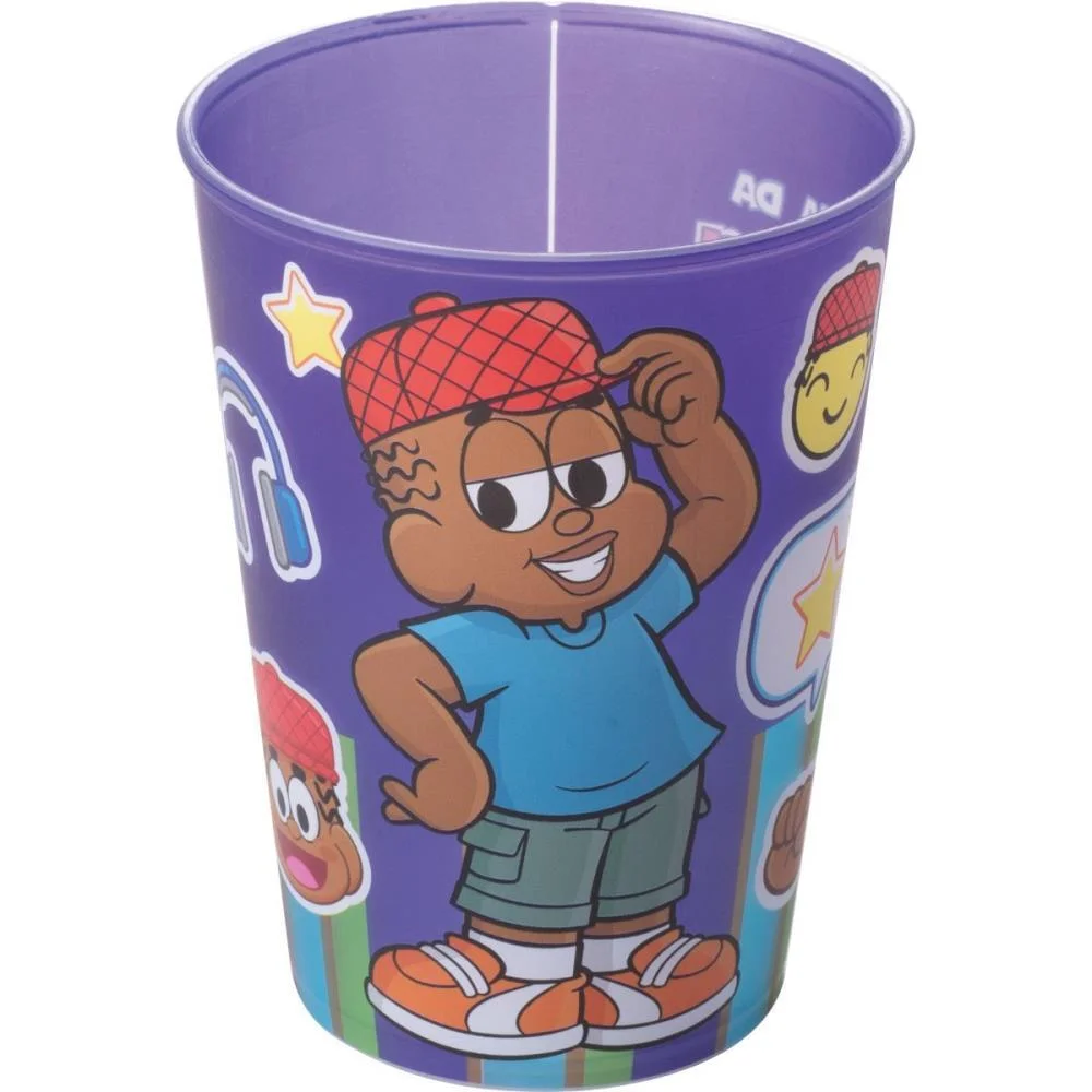 Copo Decorado Turma Da Monica 320Ml (S) Plasutil (Unidade) - imagem 9
