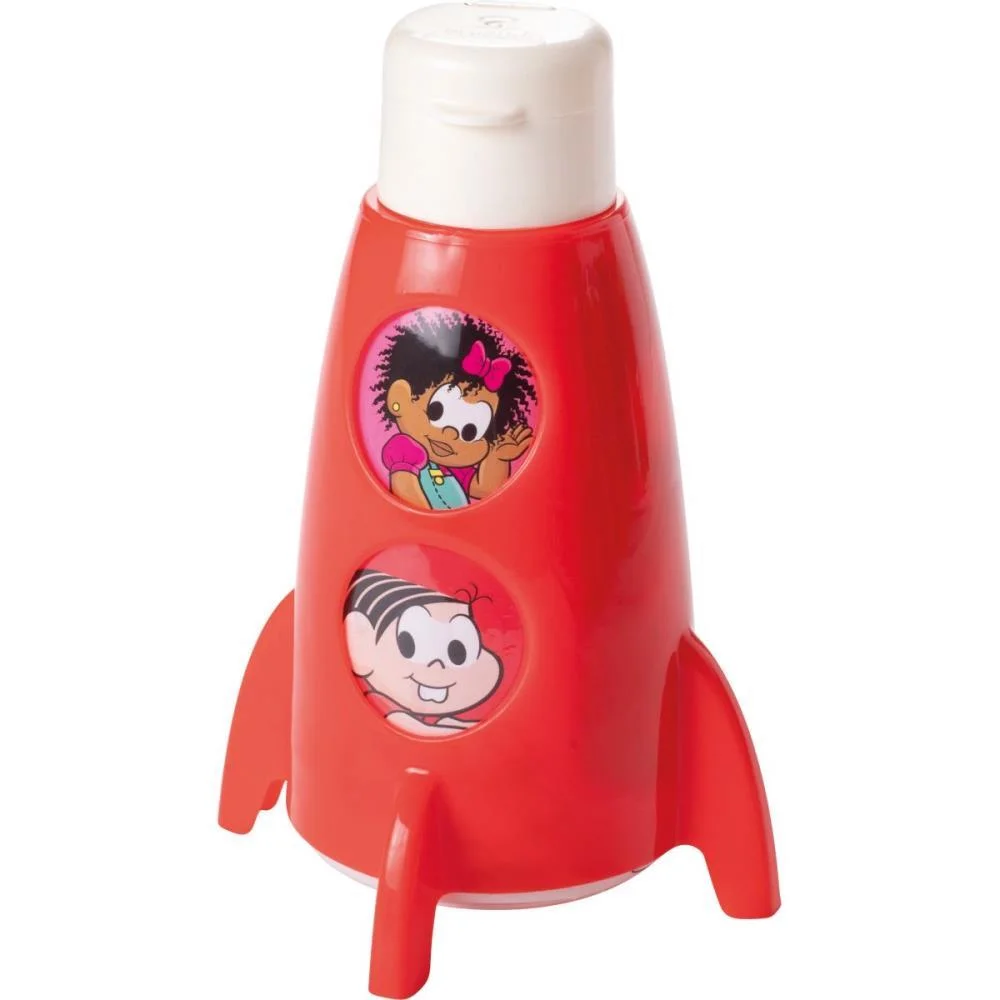 Garrafa Plastica Turma Da Monica Foguete 320Ml Plasutil (Unidade) - imagem 3