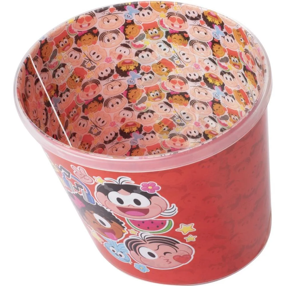 Balde Para Pipoca Turma Da Monica  2,1L Plasutil (Unidade) - imagem 3