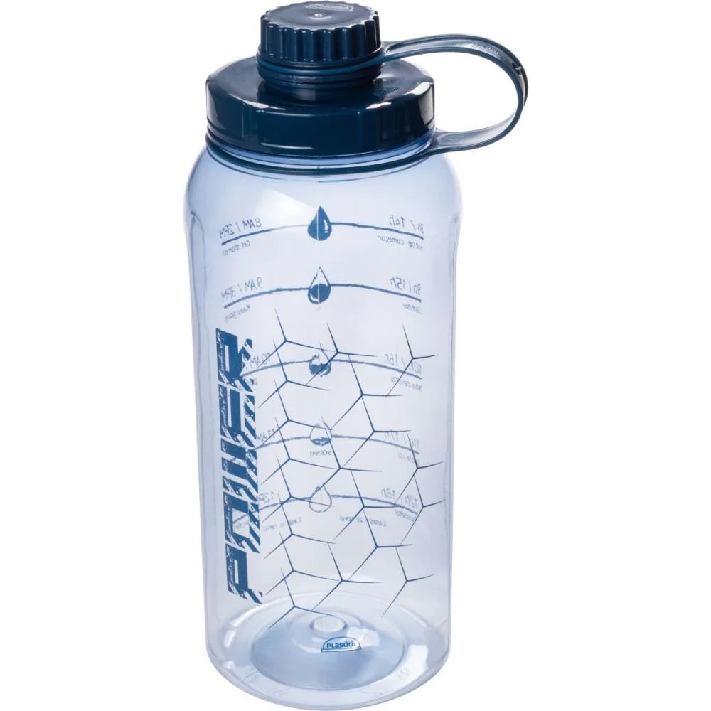 Garrafa Plastica Fitness Sport1,5L Cinza Plasutil (Unidade) - imagem 3