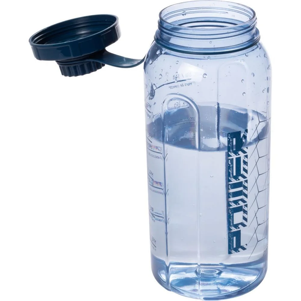 Garrafa Plastica Fitness Sport1,5L Cinza Plasutil (Unidade) - imagem 4
