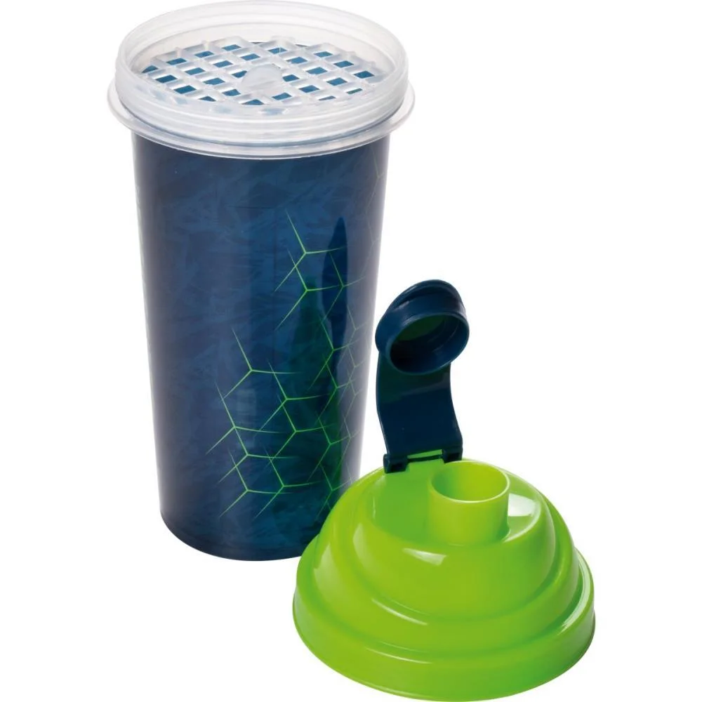 Shakeira Fitness 580Ml Cinza Plasutil (Unidade) - imagem 4