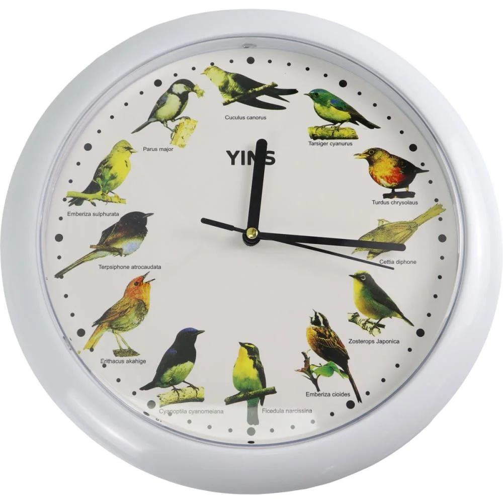 Relogio De Parede Cantos Dos Passaros 27Cm Tt Brasil (Unidade) - imagem 2
