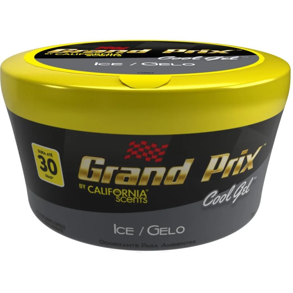 Odorizador Para Carro Grand Prix Cool Gel Ice Rayovac (Unidade) - imagem 5