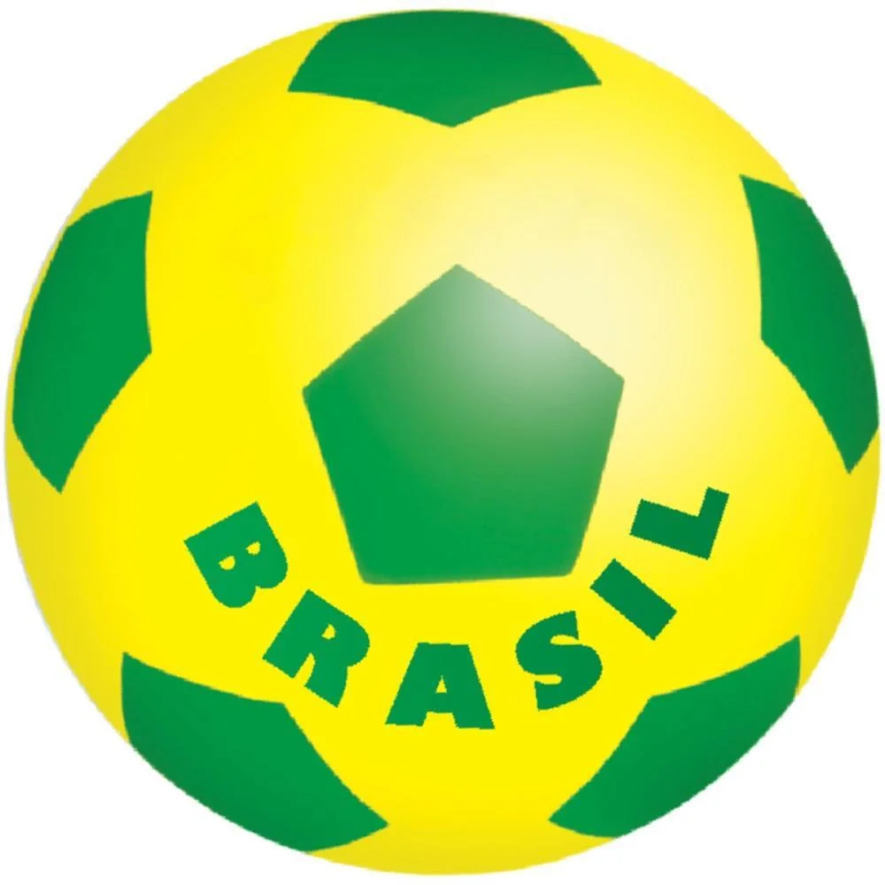 Copa Do Mundo Bola De Vinil Brasil Penta.n.8 Lider (Pct.c/12) - imagem 2