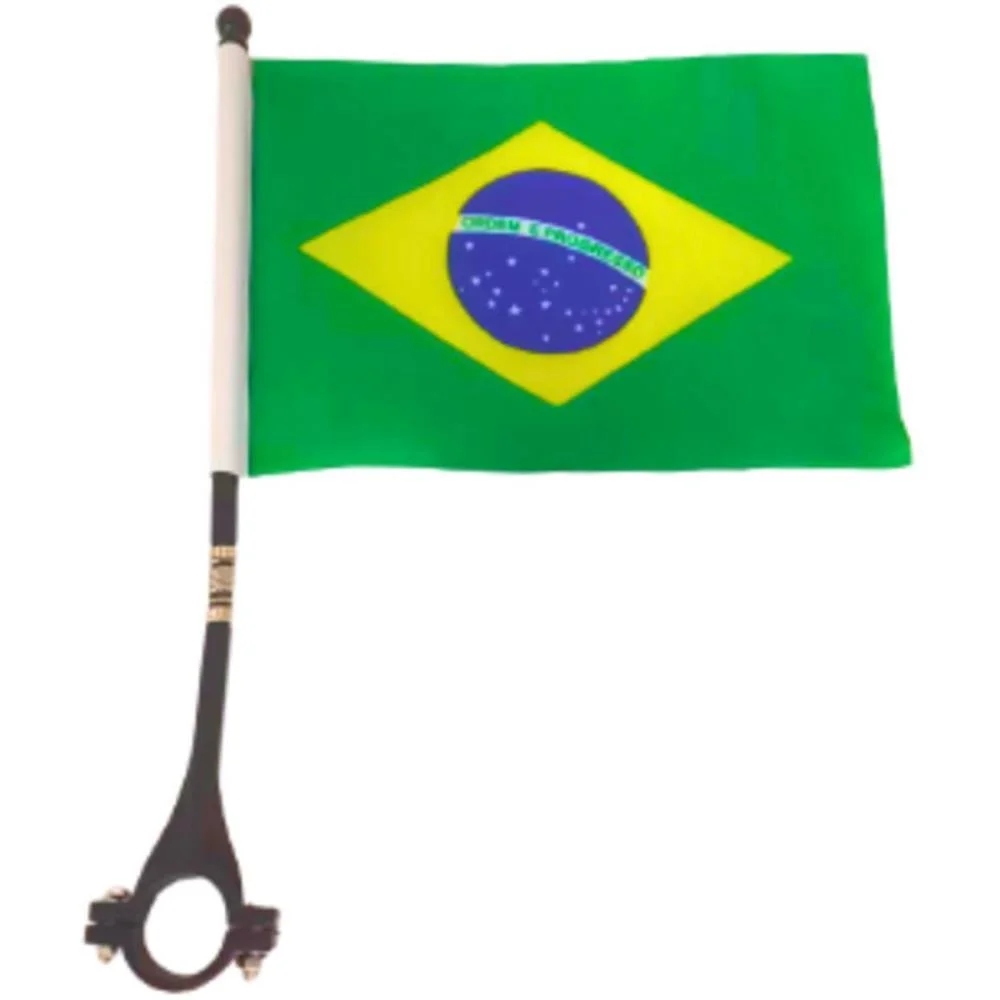 Copa Do Mundo Bandeir.br Has.moto/Bike 14X21 Nyr Festas (Pct.c/12) - imagem 3