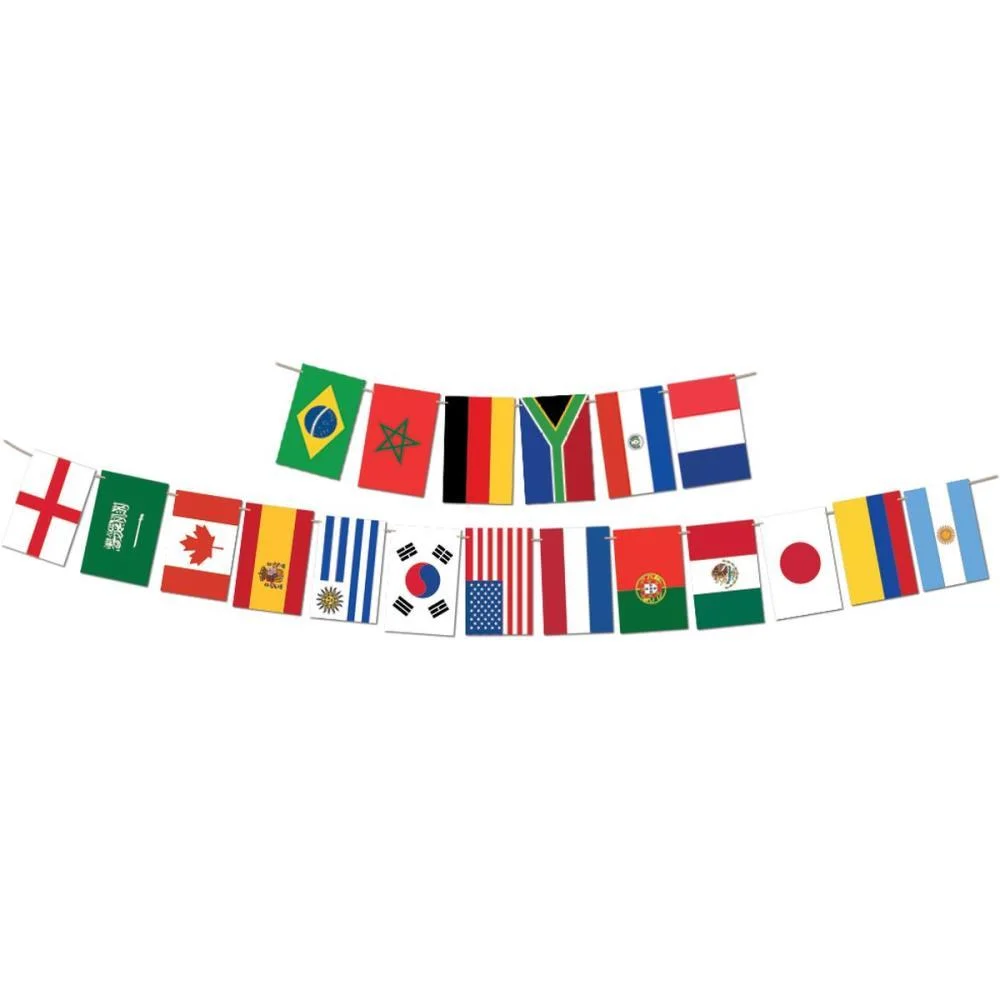 Copa Do Mundo Faixa Decorativa Paises Festcolor (Unidade) - imagem 3