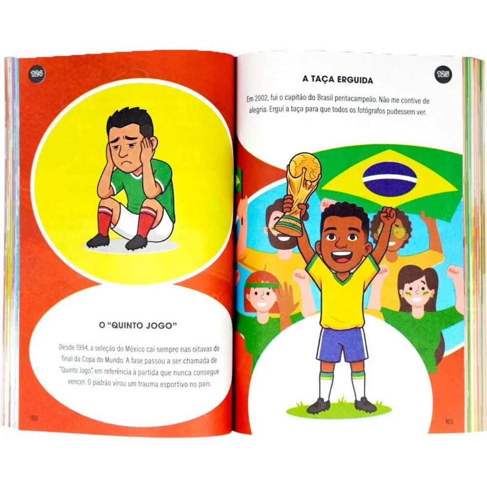 Copa Do Mundo Livro 365 Curiosidades Futebol Magic Kids (Unidade) - imagem 3
