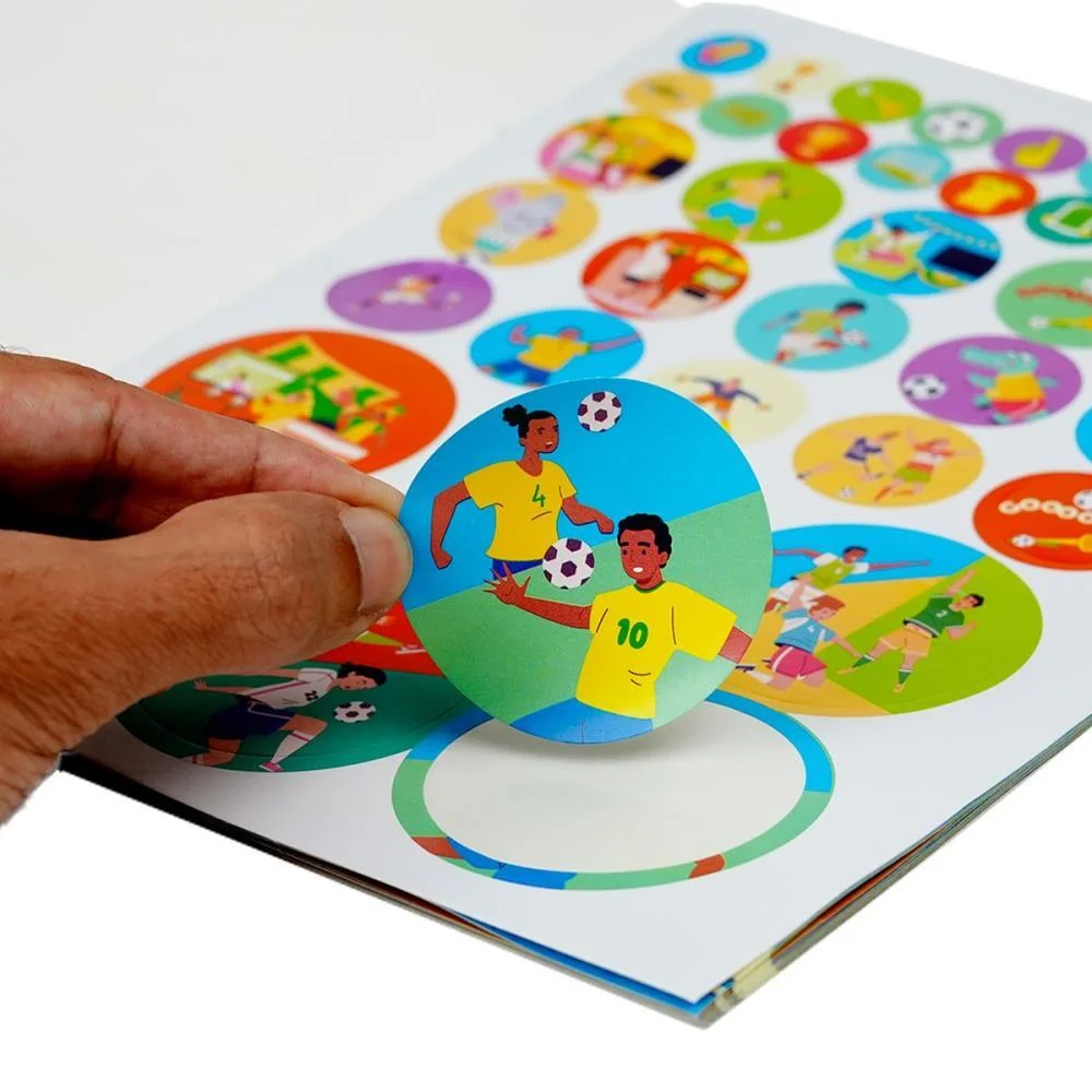 Copa Do Mundo Livro Futebol Ativid./Adesivos Magic Kids (Unidade) - imagem 4