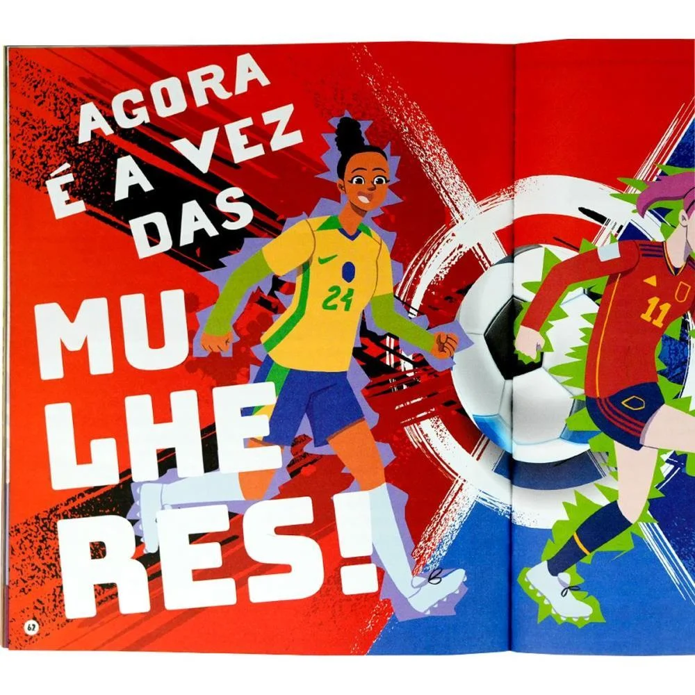 Copa Do Mundo Livro Das Copas Do Mundo C/Ade Magic Kids (Unidade) - imagem 3
