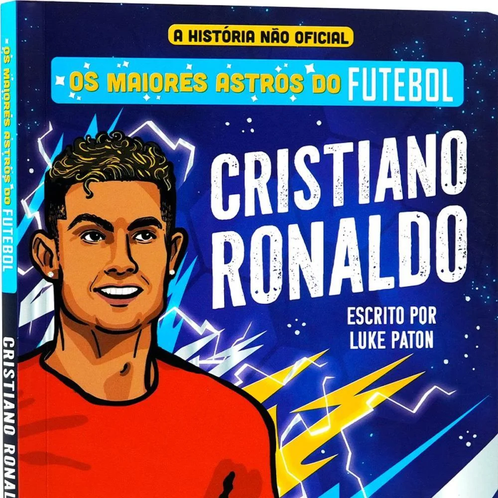Copa Do Mundo Livro Astros Cristiano Ronaldo Magic Kids (Unidade) - imagem 3