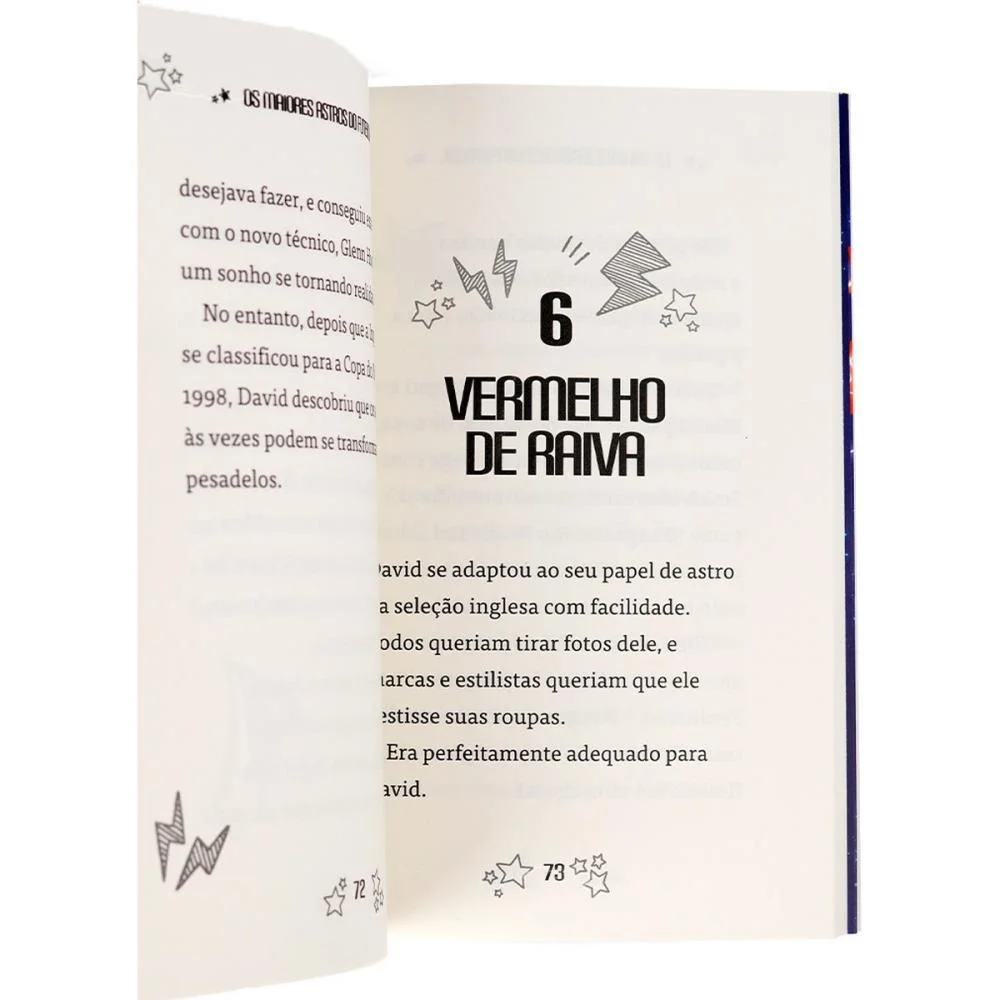 Copa Do Mundo Livro Astros David Beckham127P Magic Kids (Unidade) - imagem 3