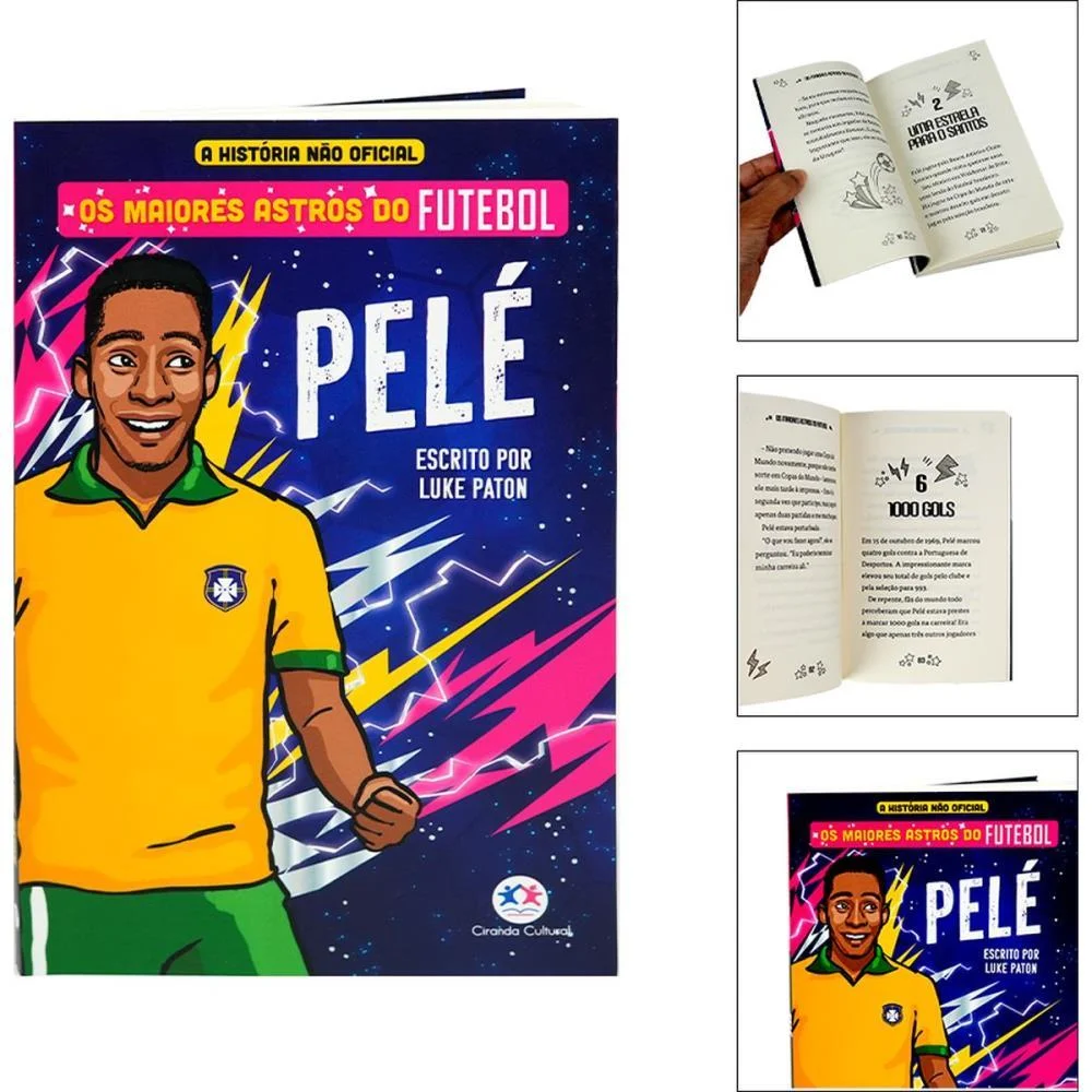 Copa Do Mundo Livro Astros Pele Magic Kids (Unidade) - imagem 2