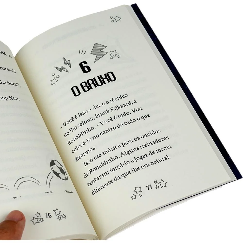 Copa Do Mundo Livro Astros Ronaldinho Gaucho Magic Kids (Unidade) - imagem 3